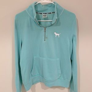 Victorias Secret PINK Cropped Quarter Zip Medium